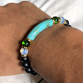 Pulsera Tubo Turquesa